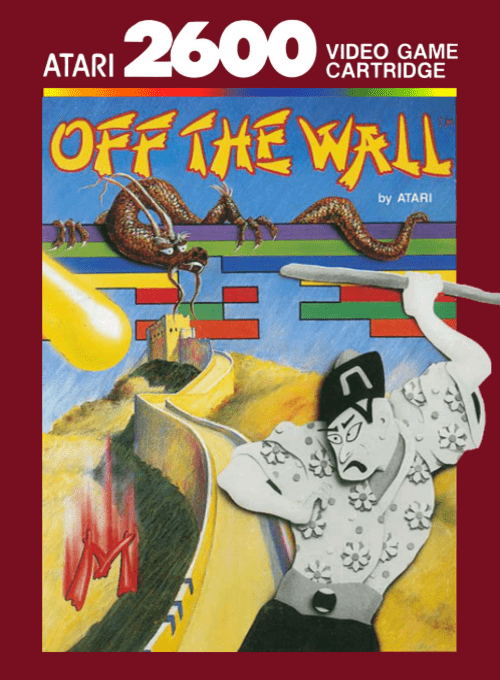 Off the Wall box art for Atari 2600